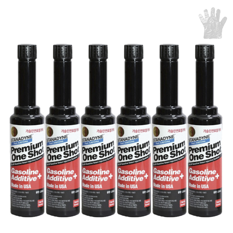 스타나다인 연료첨가제 가솔린용 원샷 oneshot 150ml * 6개 + 비닐장갑 1장 45,000원