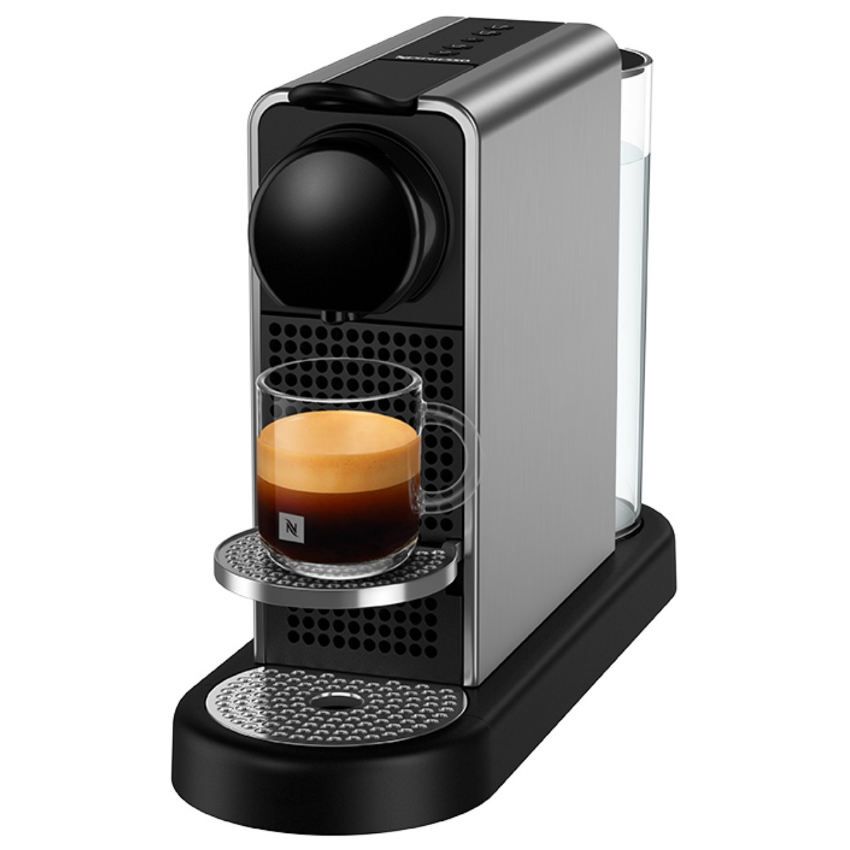 [공식판매점페이백]네스프레소 시티즈 플래티넘 C140 에스프레소 캡슐커피머신 타이탄 285,000원