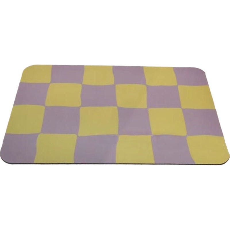 하이어리 규조토 체크 욕실 발매트 7,980원