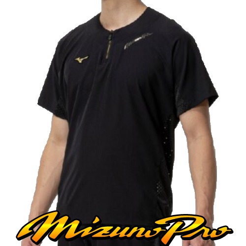 미즈노프로 프로트레이닝 자켓 반팔 바람막이 블랙 Mizuno 12XECJ7609BK 98,100원