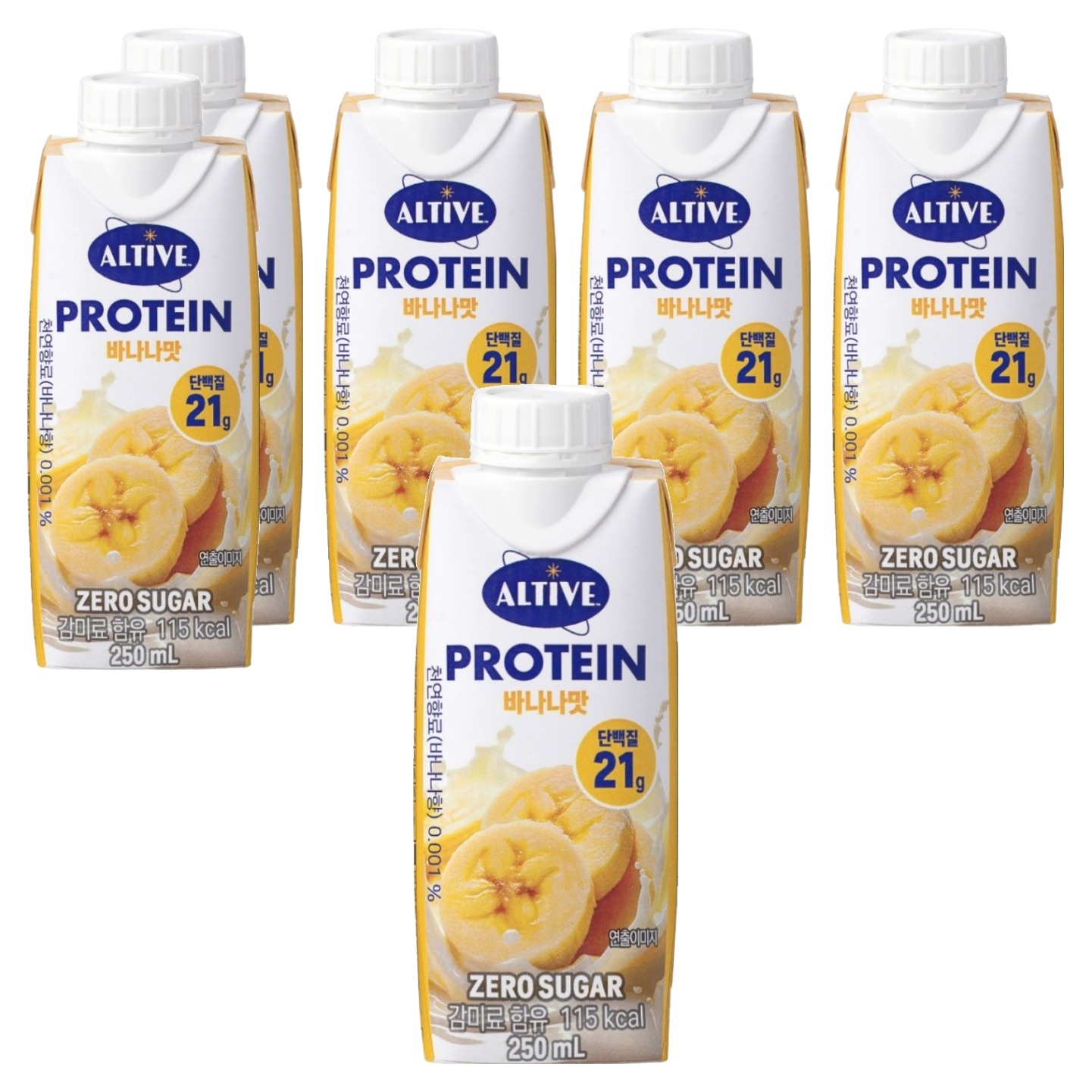 얼티브 비건 프로틴 바나나맛, 250ml, 6개 10,380원