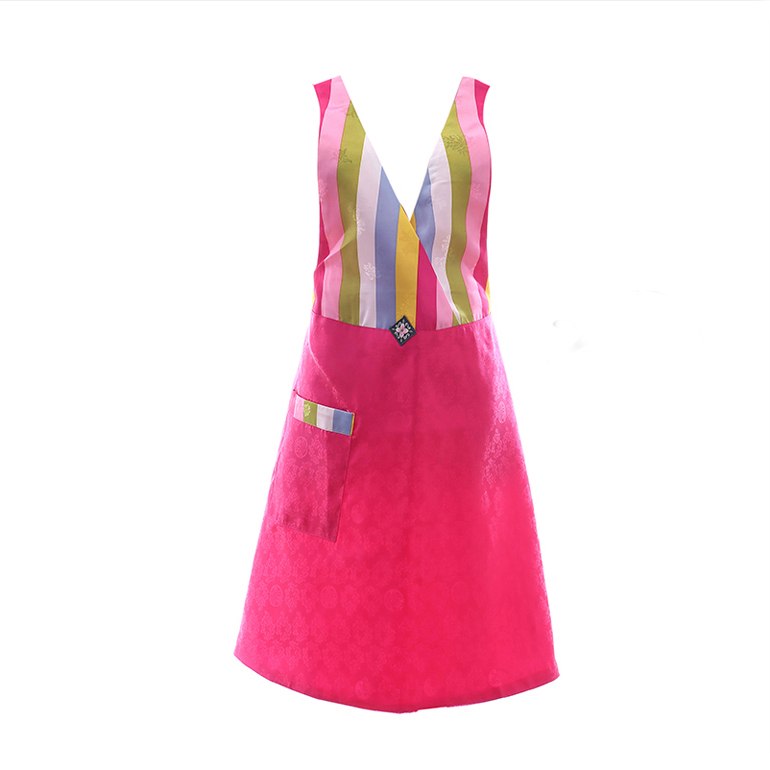 전통 한복앞치마 명절앞치마 색동앞치마 주방앞치마 (170), 분홍색, 1개 14,000원