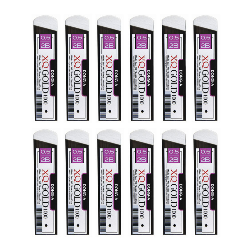 [동아] 샤프심 1000 골드 0.5 mm (12개1세트) 11,810원