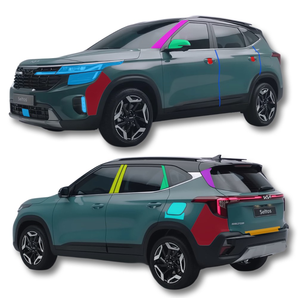 스킨엑스 더 뉴 셀토스 페이스리프트 외장필수패키지C PPF 차량보호필름, 1개 198,000원