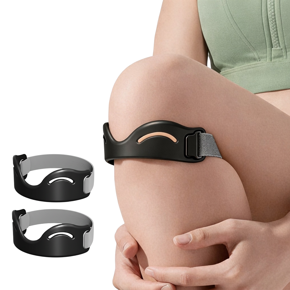 피넬 실리콘 슬개골 무릎 보호대 2p, 블랙, 1개 6,900원