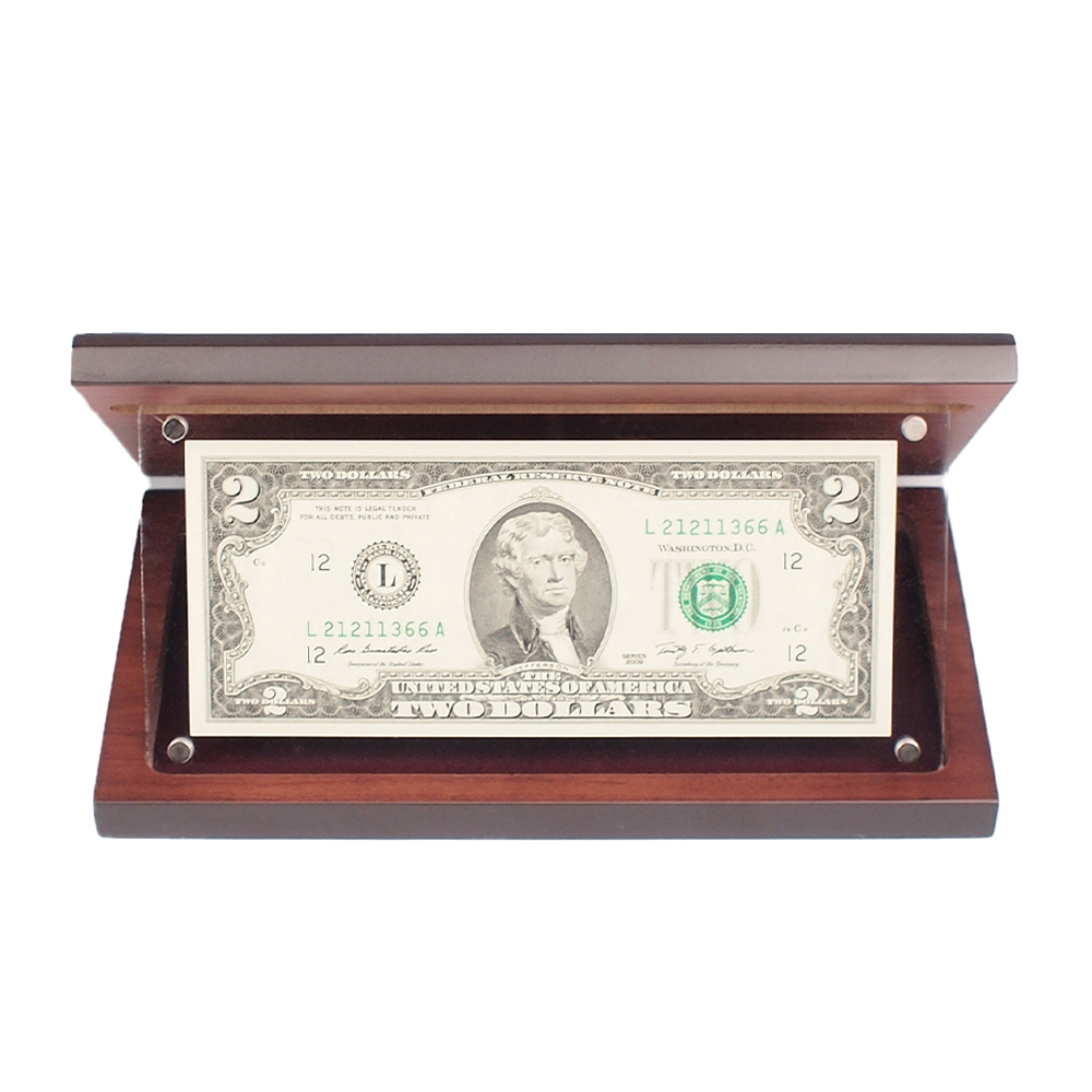 행운의 2달러 화폐 아크릴 상패, 단일상품 37,000원