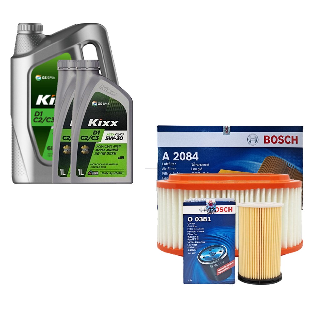 포터2 (22년형 이후) 2.5 디젤 킥스 D1 C2/C3 5W30 엔진오일세트 0381-2084, 1개, 5w30, 8L 71,400원