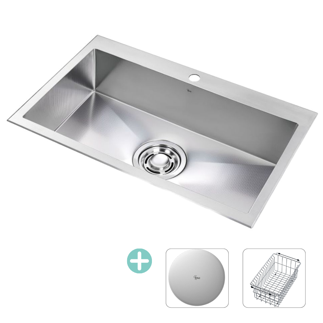 백조 사각싱크볼 고니 ECNRW8830 엠보 주방 씽크볼 교체 리폼볼, 1개 338,000원