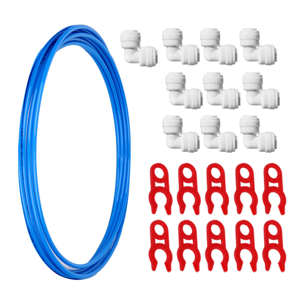 블루 국산 6mm 정수기호스 피팅 설치 관리 부자재 세트 (옵션선택), 1세트 7,800원
