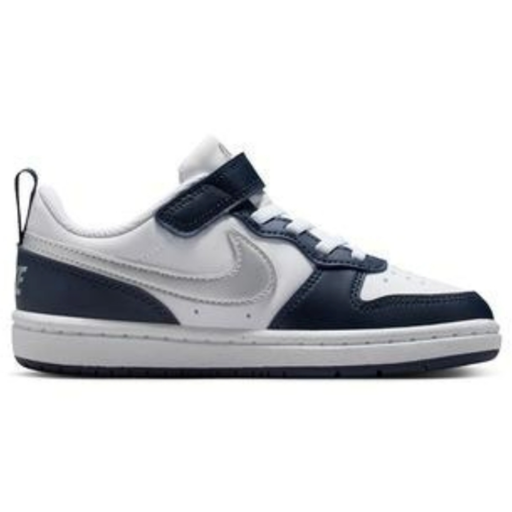 [국내매장판]나이키 키즈 코트 버로우 로우2 네이비블루-화이트 아동 운동화 양말사은품 증정 54,300원