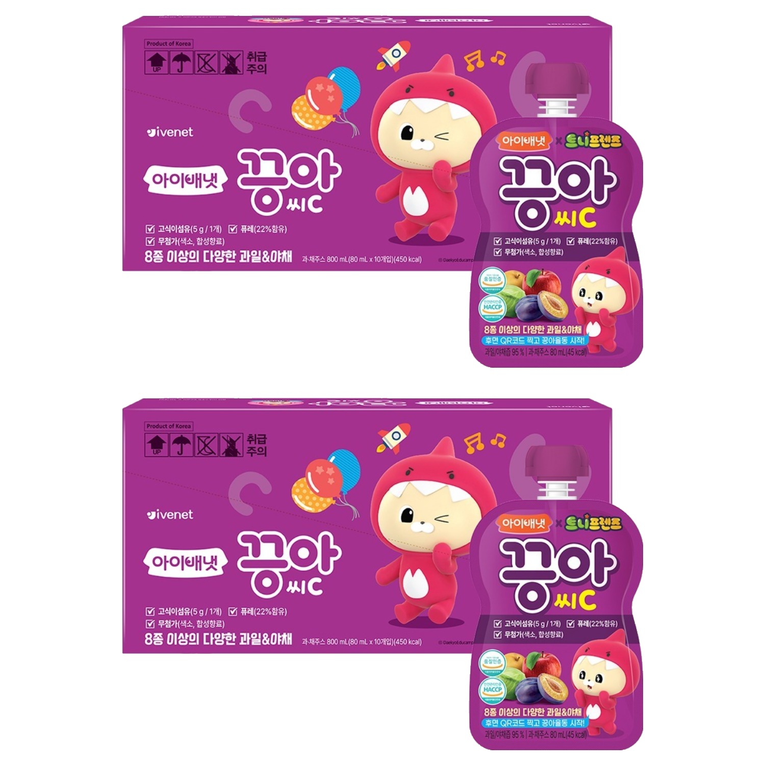 아이배냇 끙아 과일야채주스 19,000원