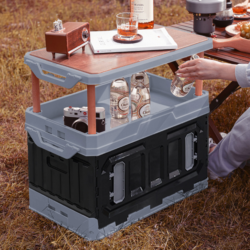 21세기트랜드 접이식 멀티 테이블 캠핑 65L 폴딩 박스 43,500원