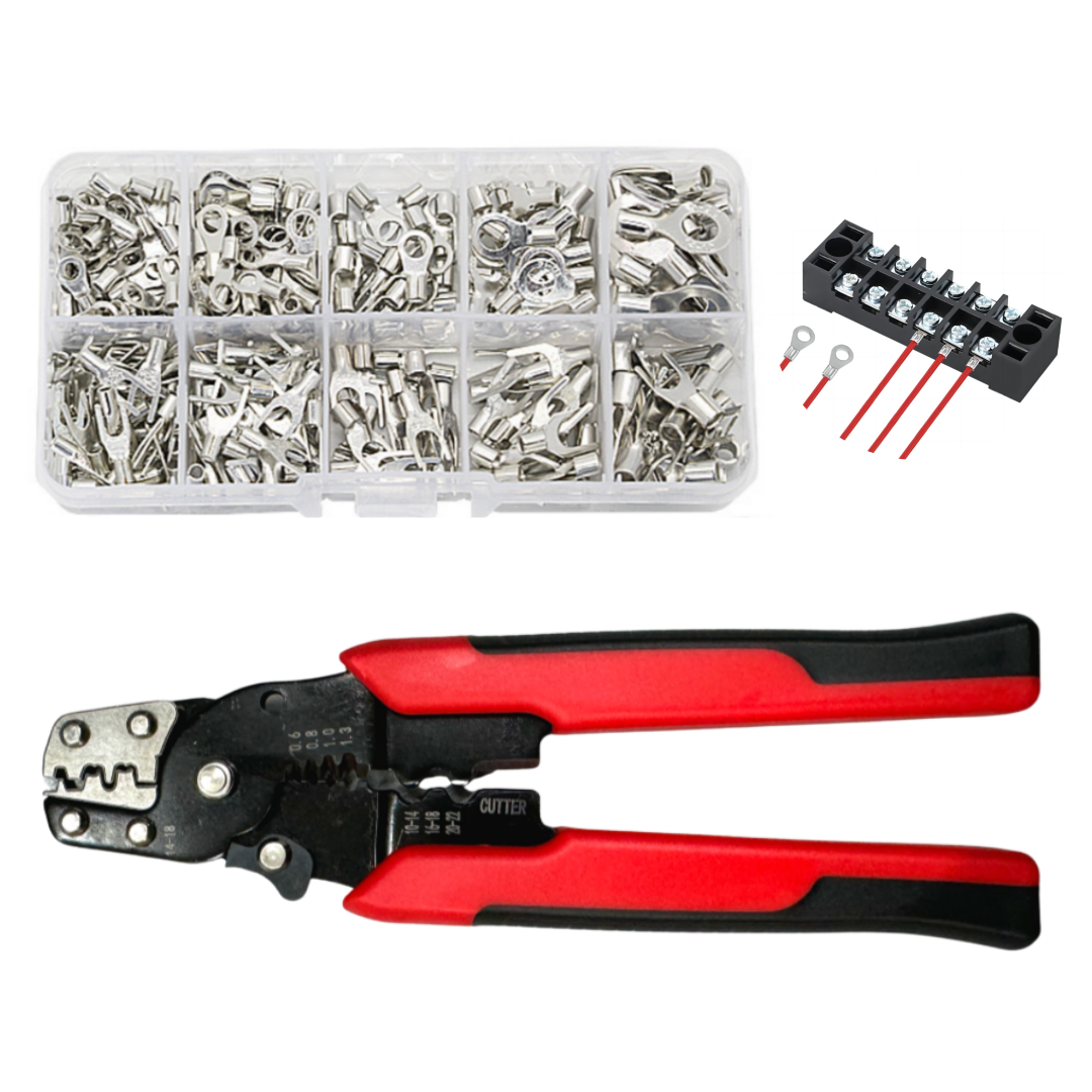 O형 Y형 압착링단자320PCS+다용도 압착기 모듬 터미널 커넥터, 1세트 18,800원