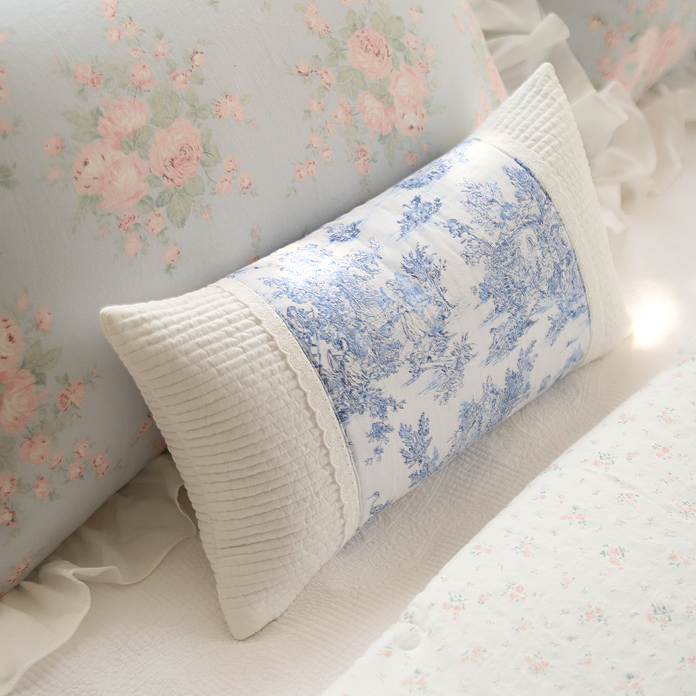 앤코튼 뜨왈 명화 피그먼트 누빔 메밀베개, 화이트, 1개 26,400원