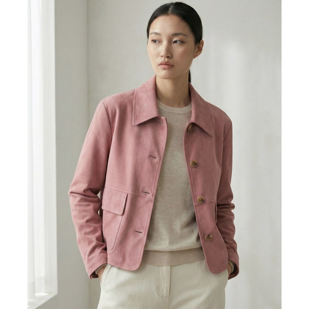 FAUX 스웨이드 여성 자켓 간절기 27,120원