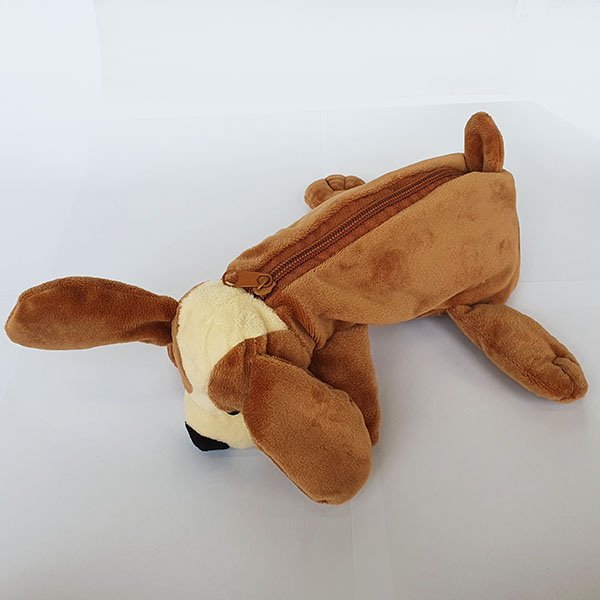 동물인형봉제필통/ 악어 강아지 호랑이 사자 문구 학용품 팬시소품 소품주머니 파우치 생일 입학 졸업 어린이선물 학습준비물, 강아지 4,500원