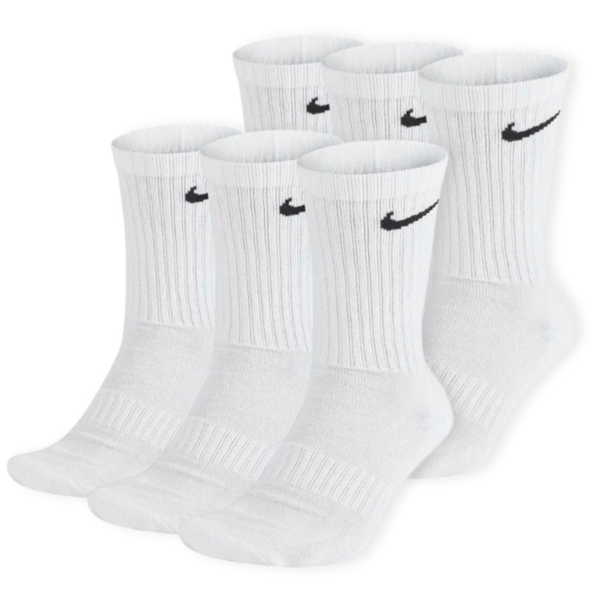 일이오 1+1 나이키 에브리데이 쿠션 장목양말 2팩 6세트 SX7664-100 19,800원