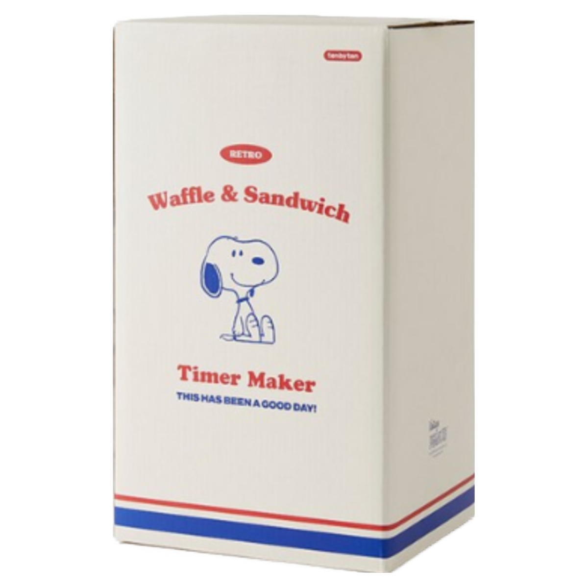 [텐바이텐]스누피 레트로 와플/샌드위치 메이커 58,000원