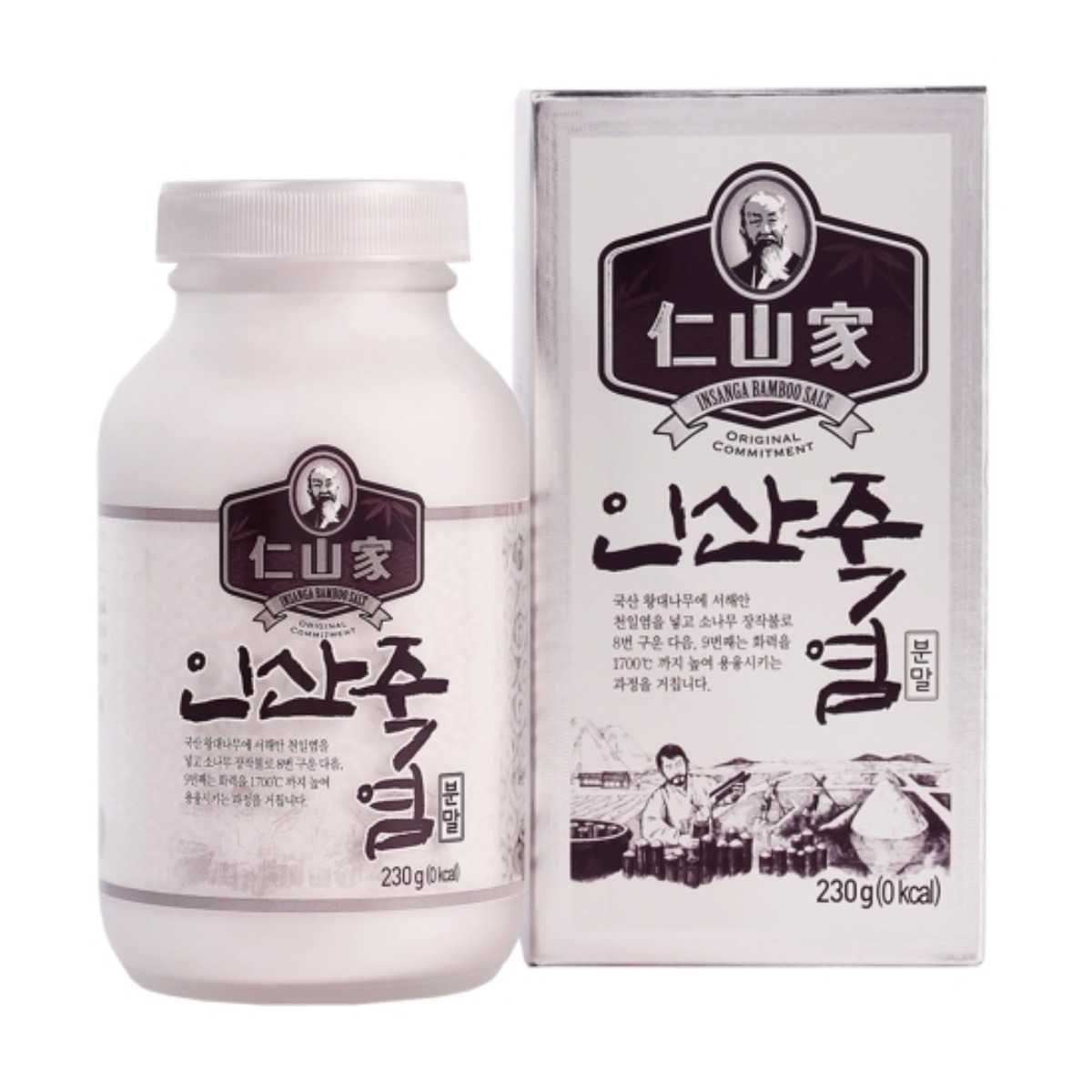 인산가 9회죽염분말 230g + 휴대용기1개 + 샘플증정 / 죽염본가 인산죽염 양치,가글,음식,요리 [정품 판매자 사업자번호: 660-58-00496], 1개, 230g 62,910원