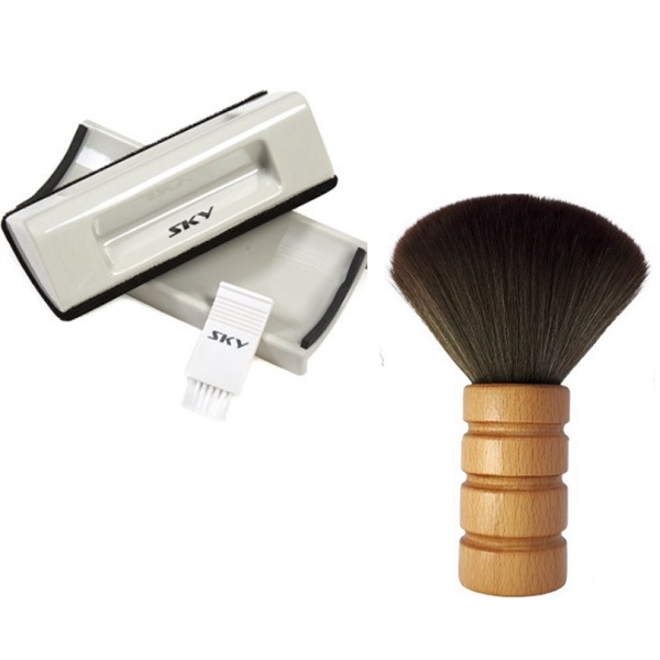 턴테이블 LP 클리너  엘피청소  벨벳 청소브러쉬+LP 양모다크 브러쉬  2종세트 19,900원