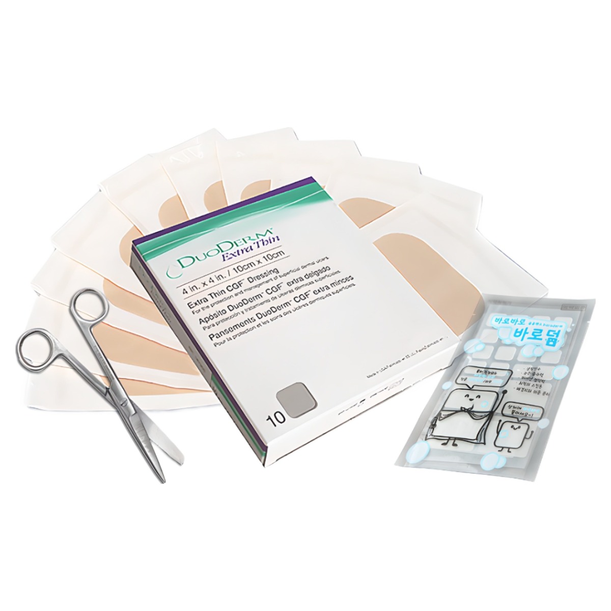 듀오덤 엑스트라씬 10장 + 의료용 전용가위 1개 + 바로덤 1PACK (20매), 1세트 24,800원