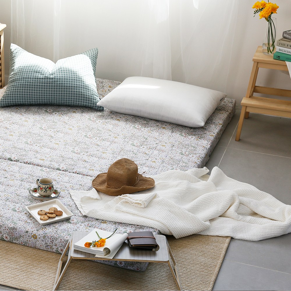 더블샵  순수100 3단 접이식 메모리폼 매트리스 200,000원