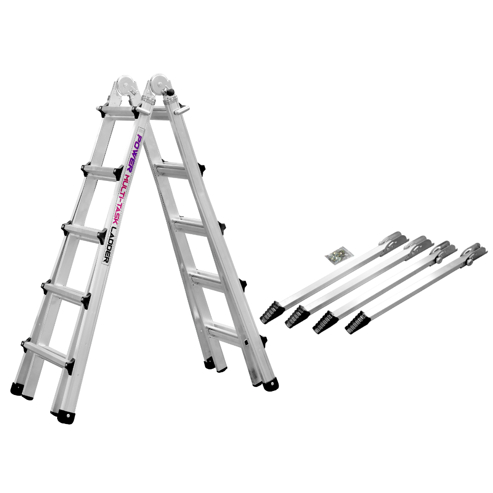 알룸 국산 알루미늄 LS사다리 다용도 5단+안전지지대 일반, 1개 201,000원
