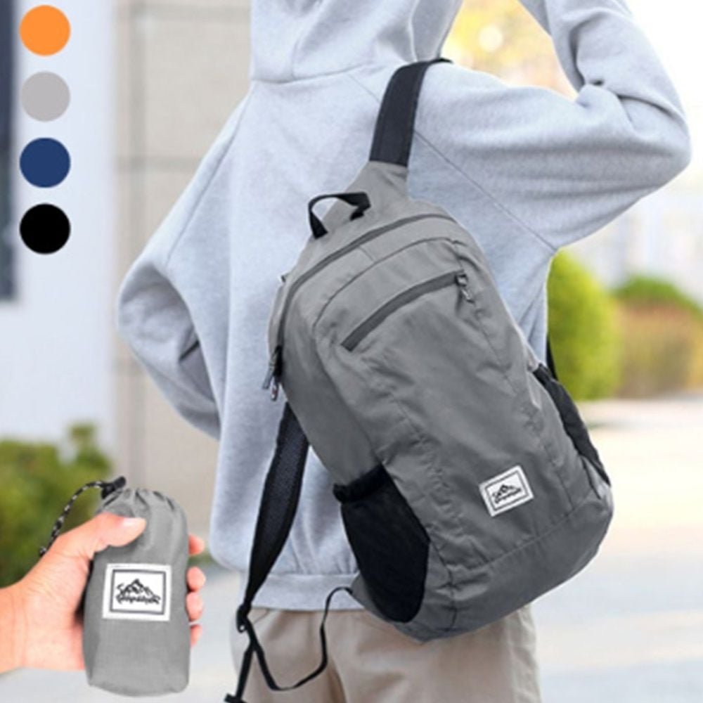 더이케이 남성 20L 회색 백팩 베낭 유럽 보조 여행 경량_ WF38949 37,830원