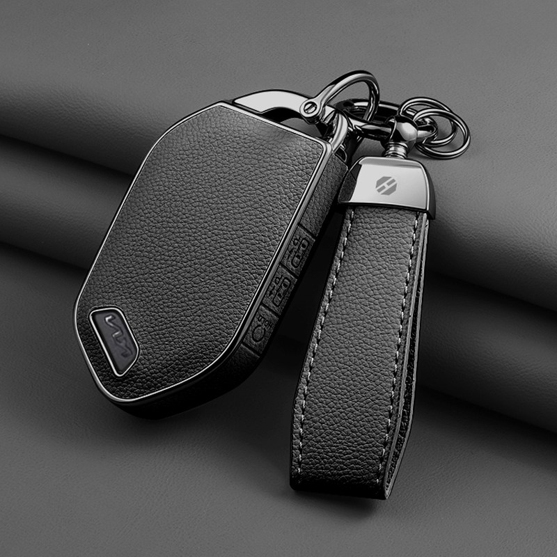 HAKO 소프트2.0 가죽TPU 차키케이스+키홀더 (5버튼/7버튼), K-13 (7버튼), 그레이 24,900원