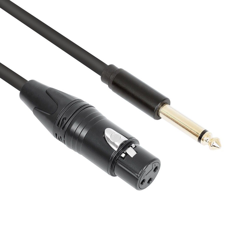 넥시 XLR캐논(F)암-5.5 모노(M)수 마이크 케이블, 1.5m, 1개, 블랙, NX-1/4M-XLR-015 8,700원