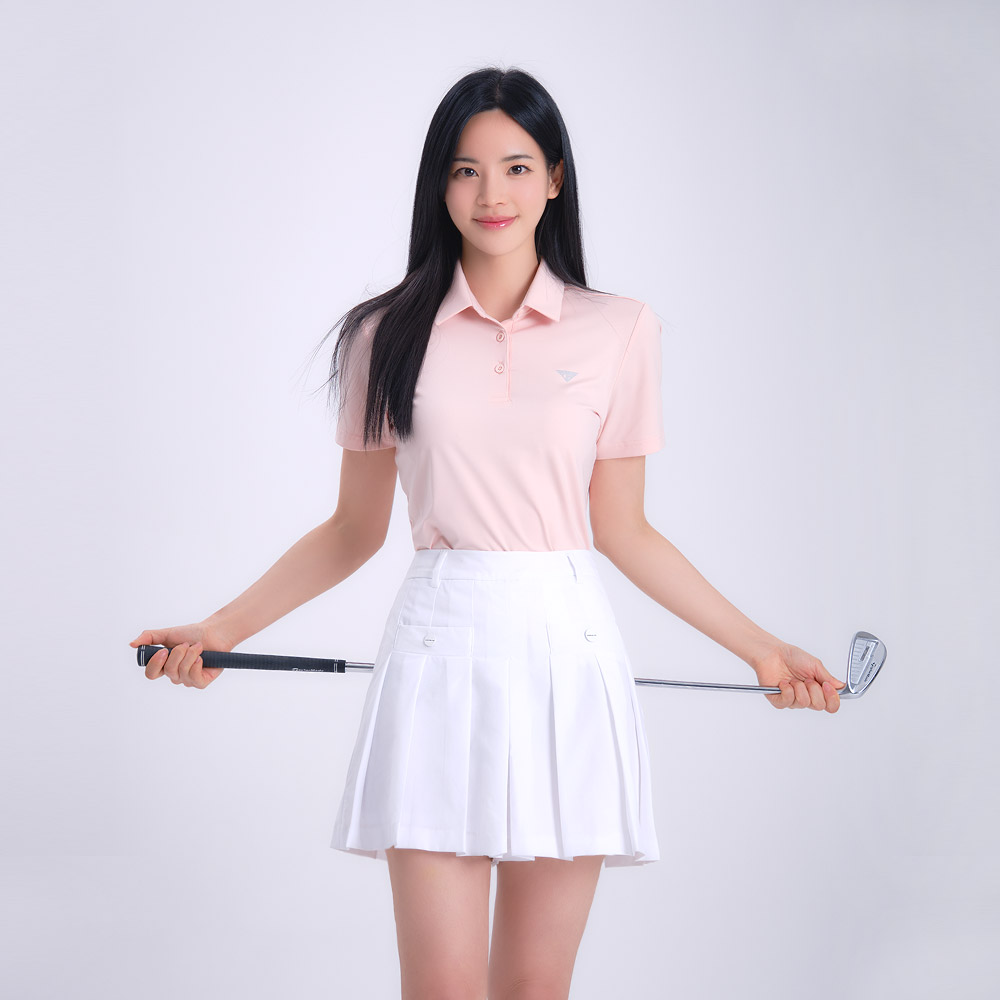 스포츠용품(기타브랜드) 다운블로우-DB4TPH2503-2W 여자스포츠기능성 카라반팔티셔츠 38,570원