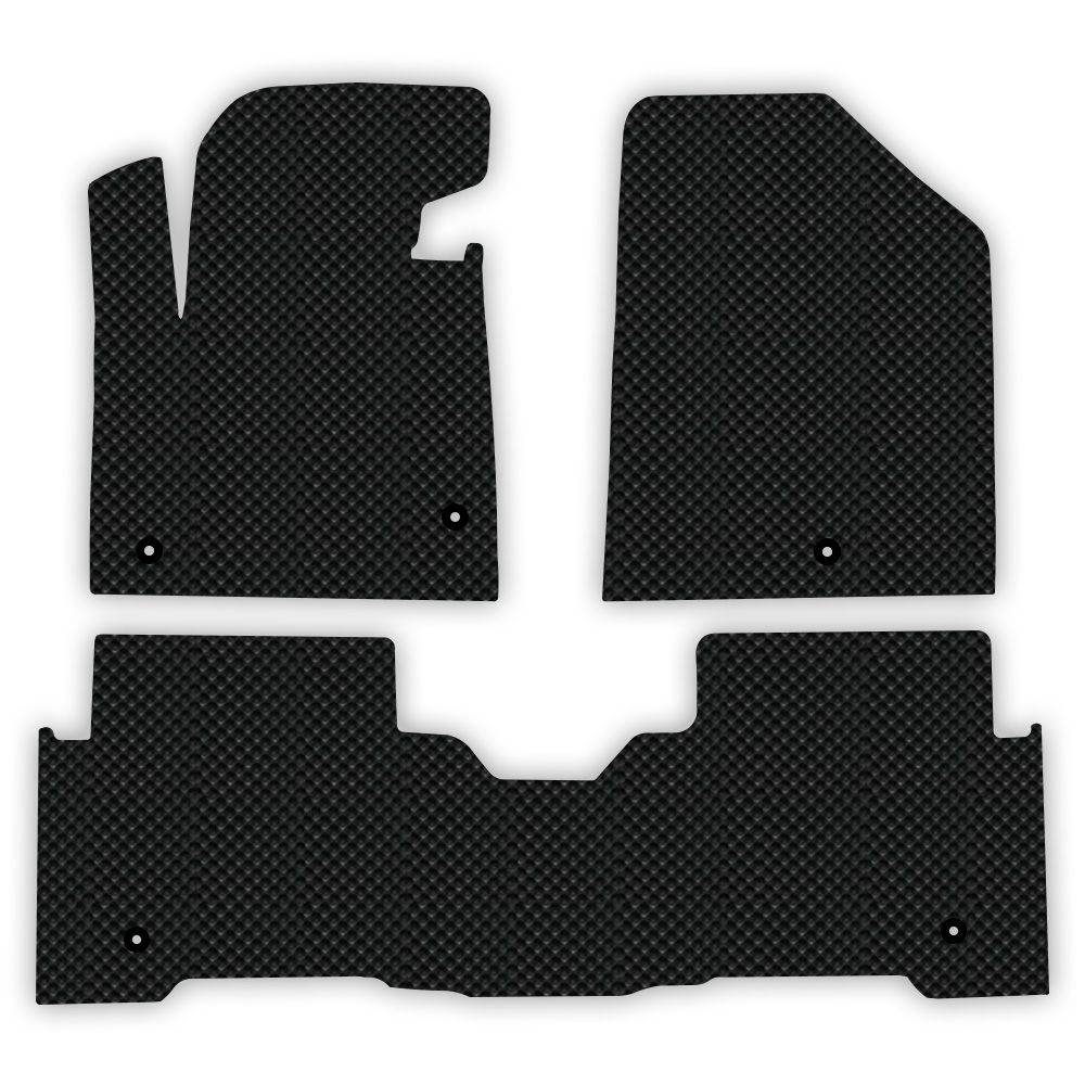 싼타페DM 전용 3D 엠보싱 차세대 고무매트 1열2열 세트 (2012.3~2018.2), 블랙, 36_1 싼타페DM(프라임)(2열홀있음) 59,000원