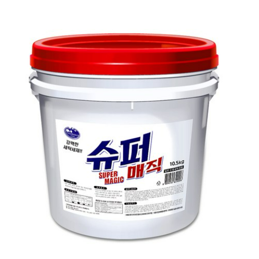 크린세상 슈퍼매직 가루세제 10.5kg 바스켓 1통 59,800원