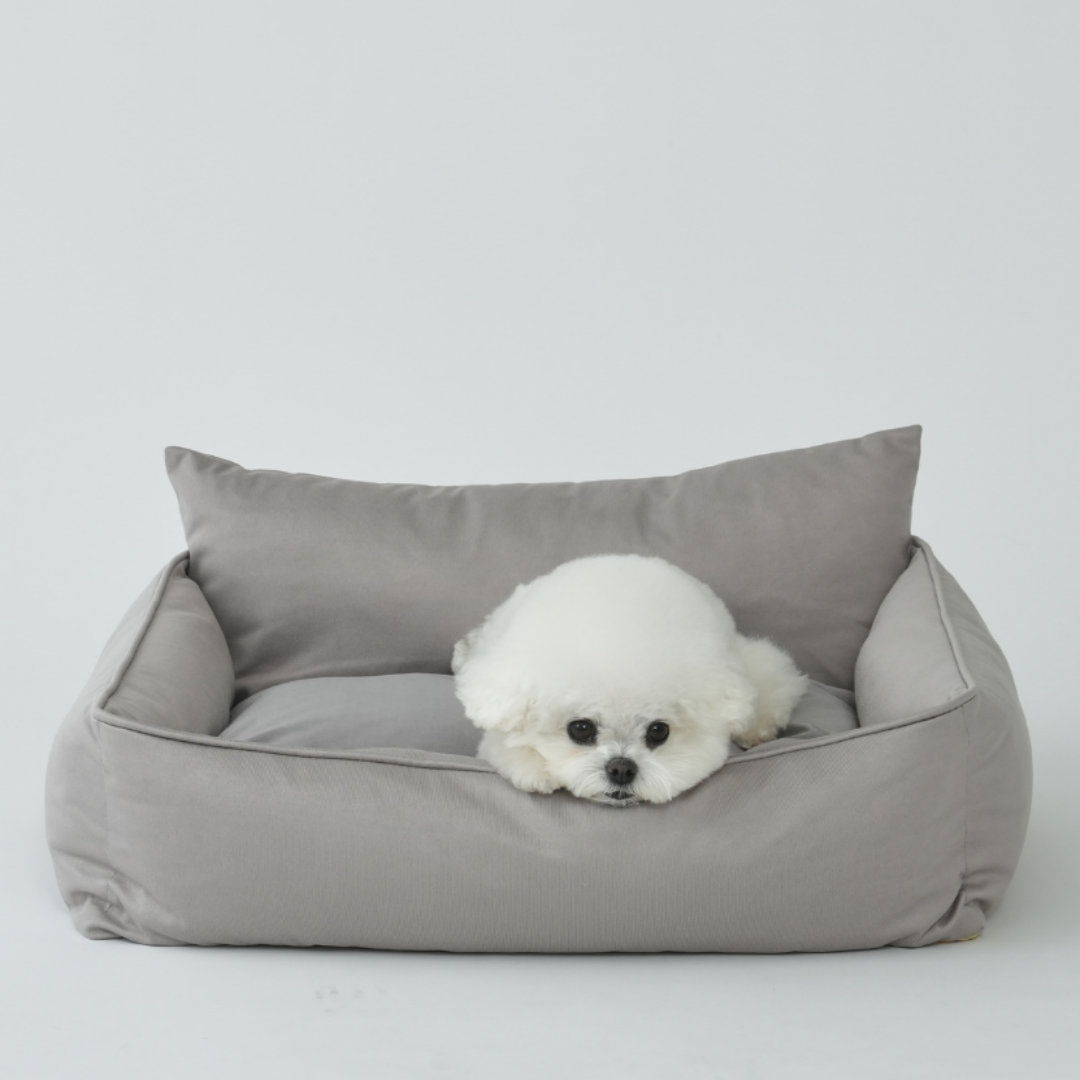 강아지 방석 솜 쿠션 분리세탁 가능 미끄럼방지 애견 침대 강아지 고이 겸용 포근한 반려동물 펫방석, 그레이, 1개 38,100원