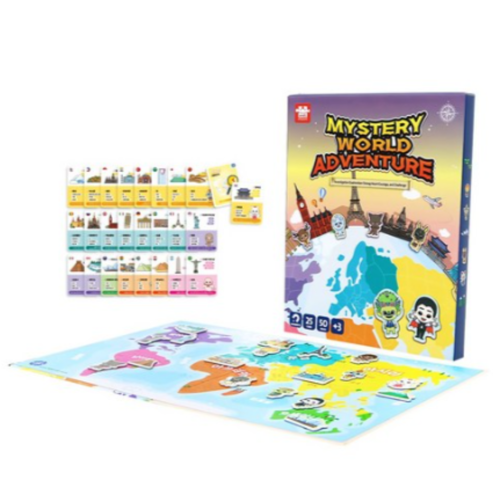 아리아띠 미스터리 월드 어드벤처 세계지도 세트 206,660원