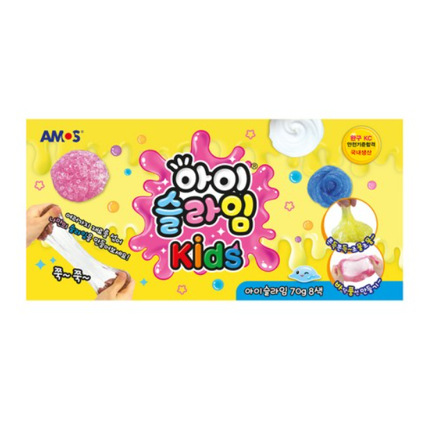 아모스 아이슬라임 Kids 70g x 8종 세트 212,970원
