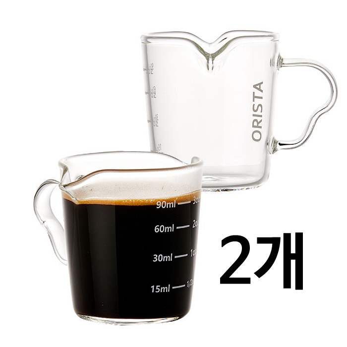 오리스타 스마트 글라스 샷잔 3oz, 90ml-2개 12,500원