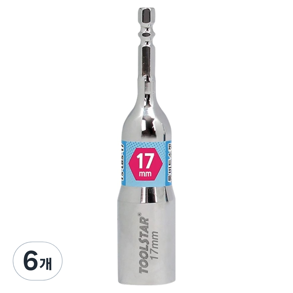 툴스타 임팩복스알 롱비트소켓 TS-LBS-17, 6개 25,200원