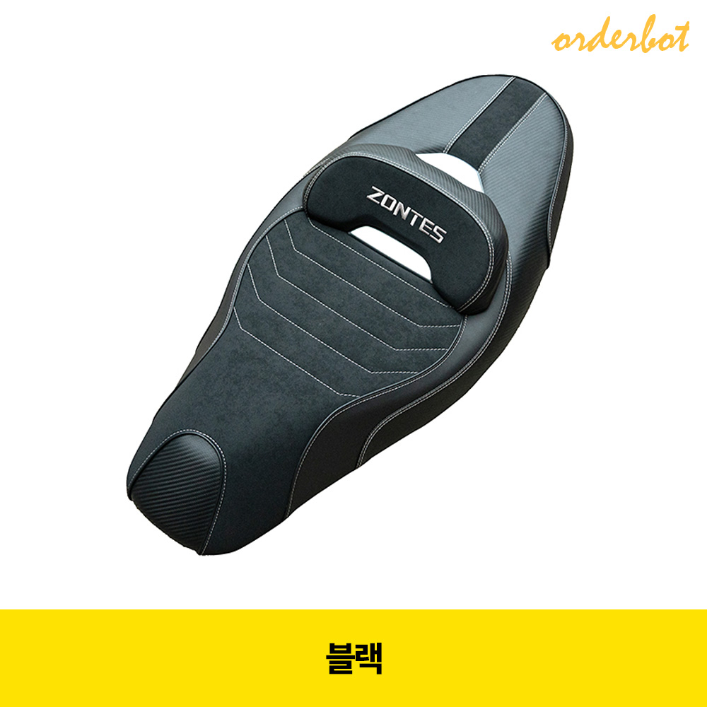 오더봇 존테스 350D 컴포트 시트 안장 커스텀 방수 쿠션 등받이 22-, 블랙, L-시 350 82,700원
