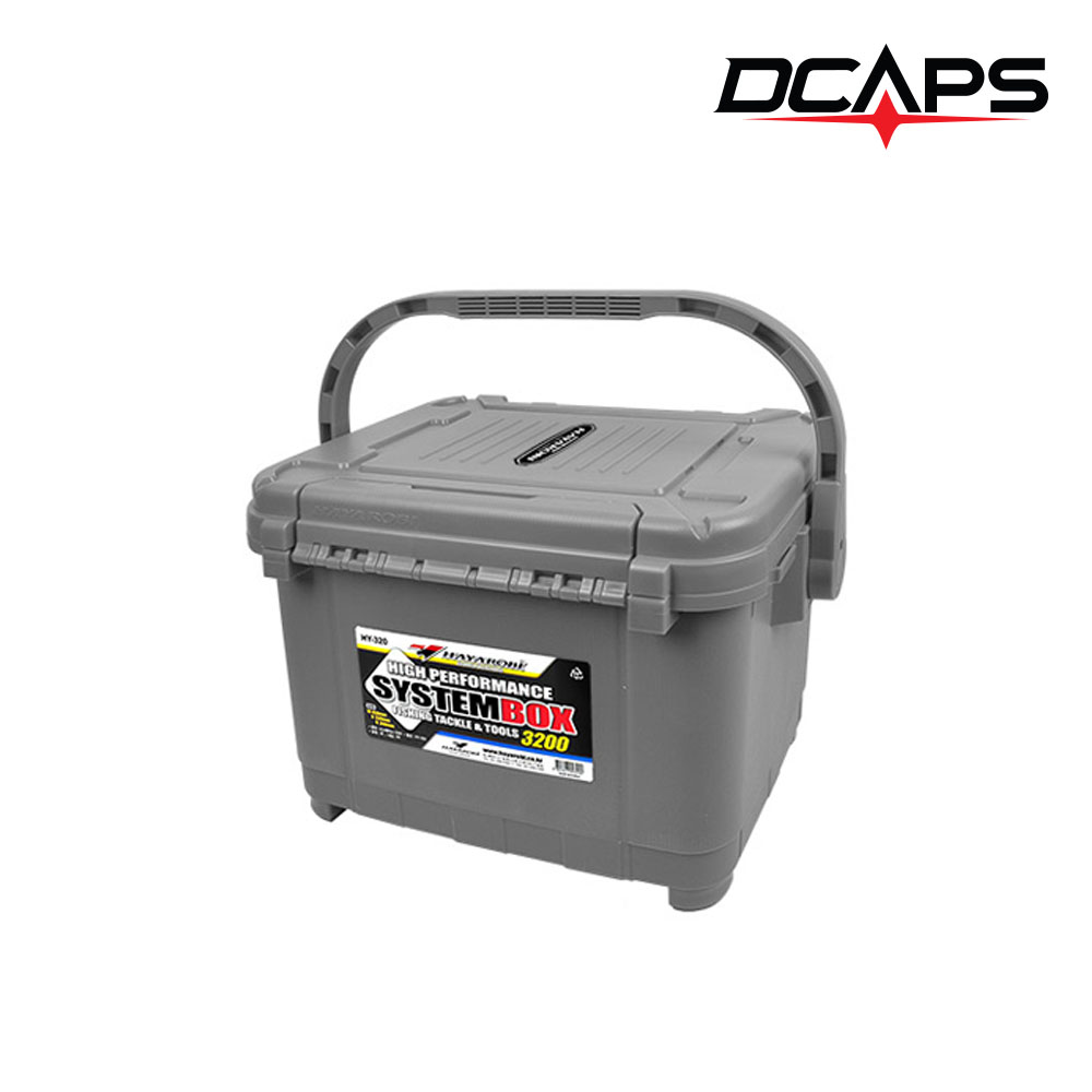 하야로비 시스템 태클박스 3200 그레이 수납형 하드 낚시가방, 시스템박스 그레이, 1개 89,700원
