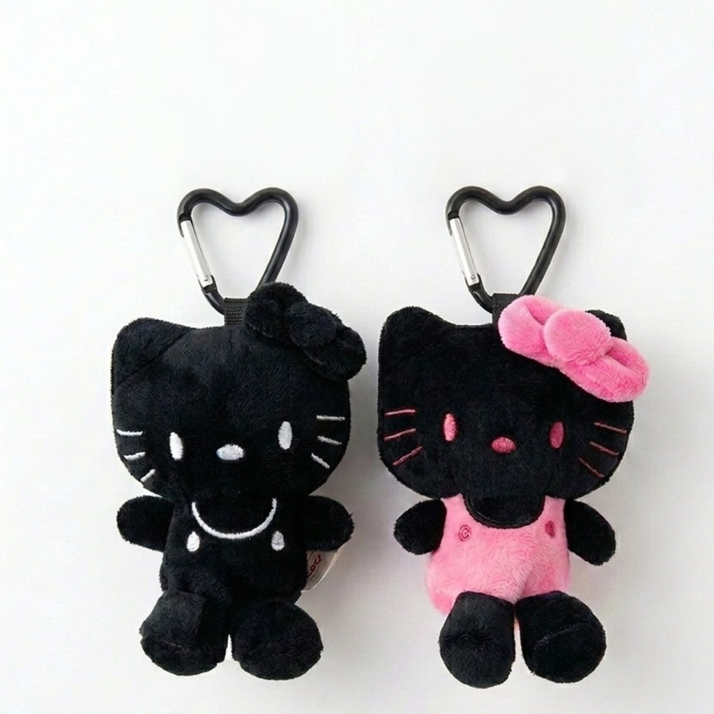 정품 헬로키티 키링 2종 키티 키링 가방고리 백참, 1개, 핑크 11,500원