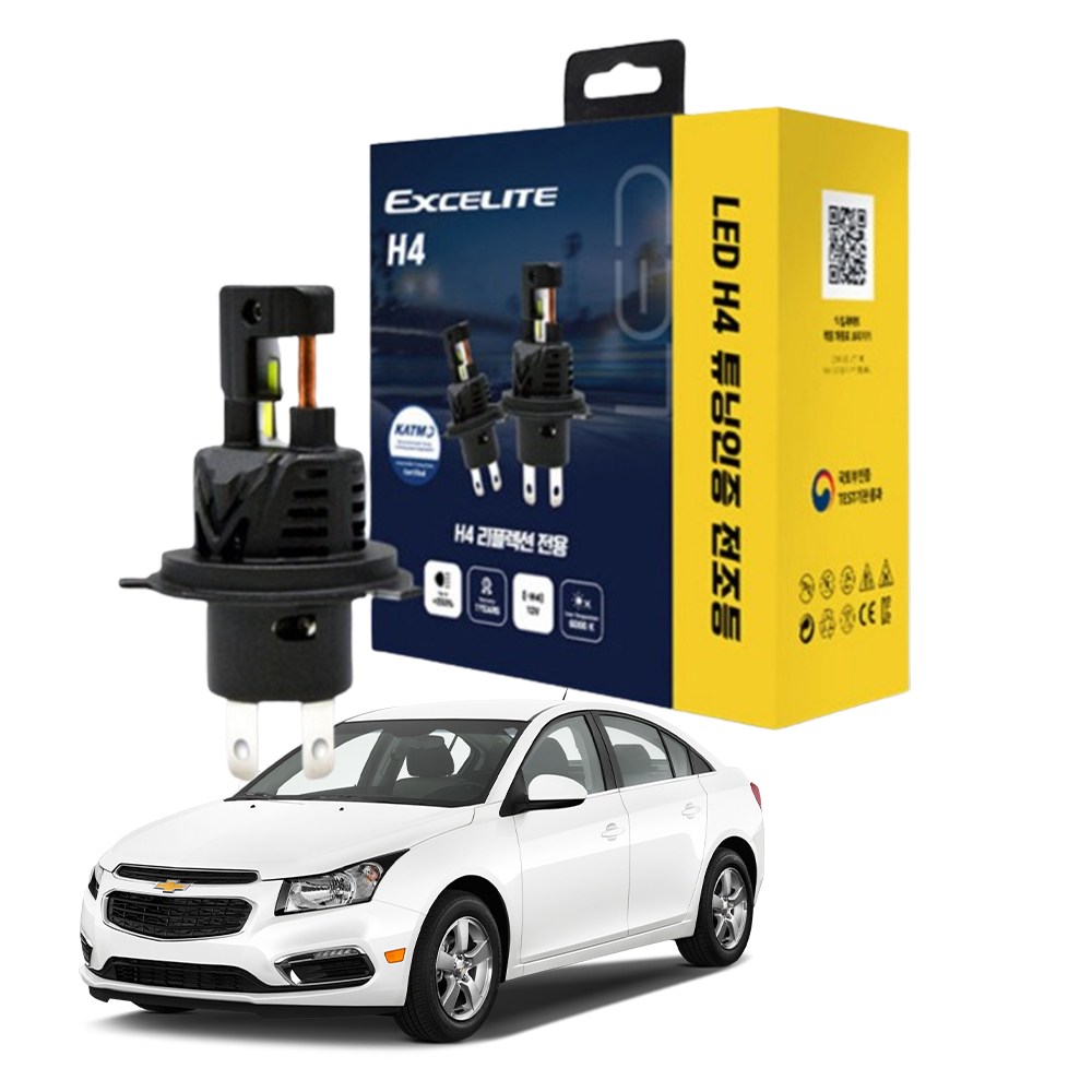 [오네도착보장] 어메이징뉴크루즈 LED 전조등 H4 12V 헤드라이트 전구 블루라벨 129,000원