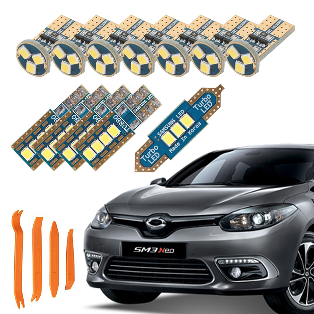 카템 루나 LED 자동차 실내등 + 리무버 풀세트, 1세트, 뉴 SM3 네오 LE/SE/PE타입(14년형.04월~20년형.02월) 22,600원