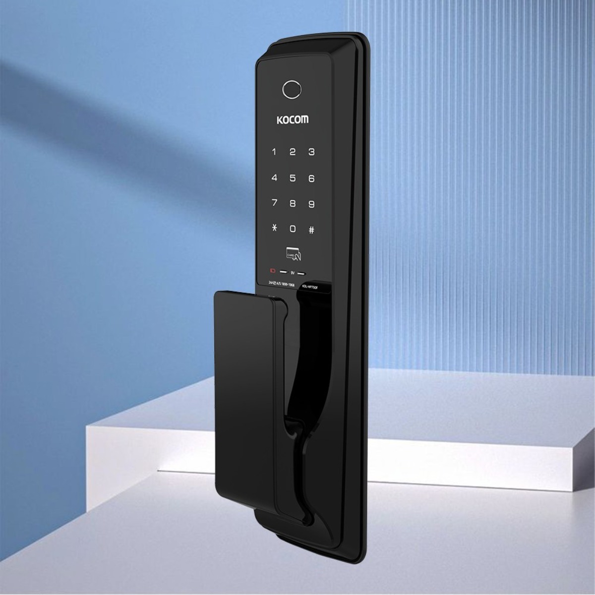 코콤 지문인식 무타공 현관문 디지털 도어락 아파트 번호키 카드키 자가설치 교체 KDL-HP750F, 고객직접설치, KDL-HP750F 130,000원