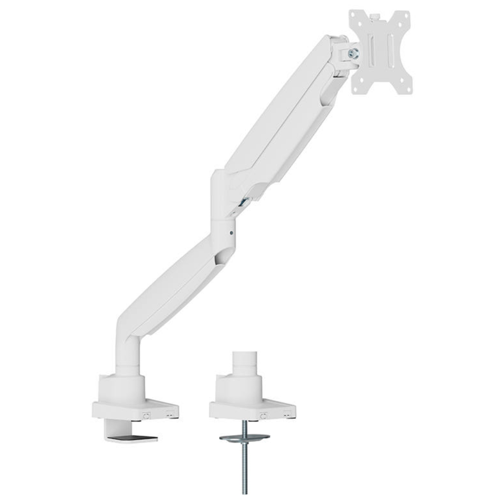 카멜마운트 MSS1H 싱글 고중량 모니터 거치대 모니터암 스탠드, 화이트 59,000원