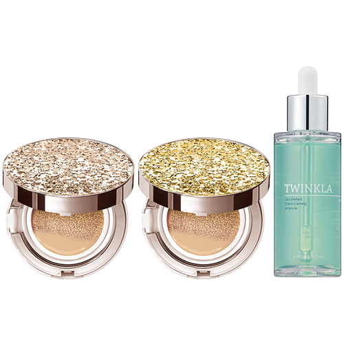 [쿠션15g+쿠션15g+앰플50ml] 스타일71 60%세럼 [건성 피부 추천] 미스트 쿠션 [17호 21호 23호] 38,900원