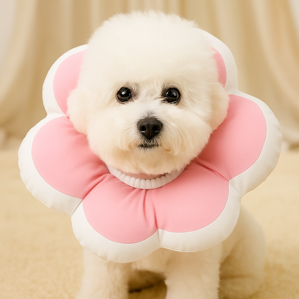 드림베이스 강아지 고양이 넥카라 수술 보호대 부드러운 솜쿠션 8,820원