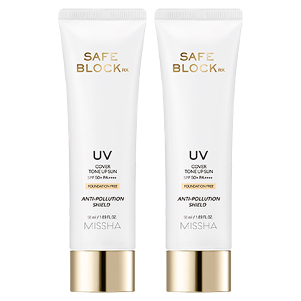 미샤 세이프 블록 RX 커버 톤업 선크림 SPF50+ PA++++ 21,400원