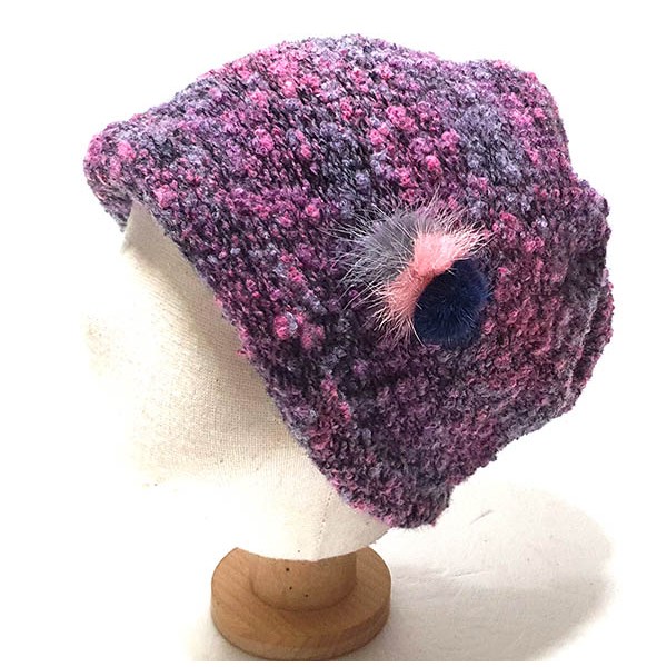 솔미네  따뜻한 겨울  중년모자  여성비니 털모자 방한 두건 19,900원