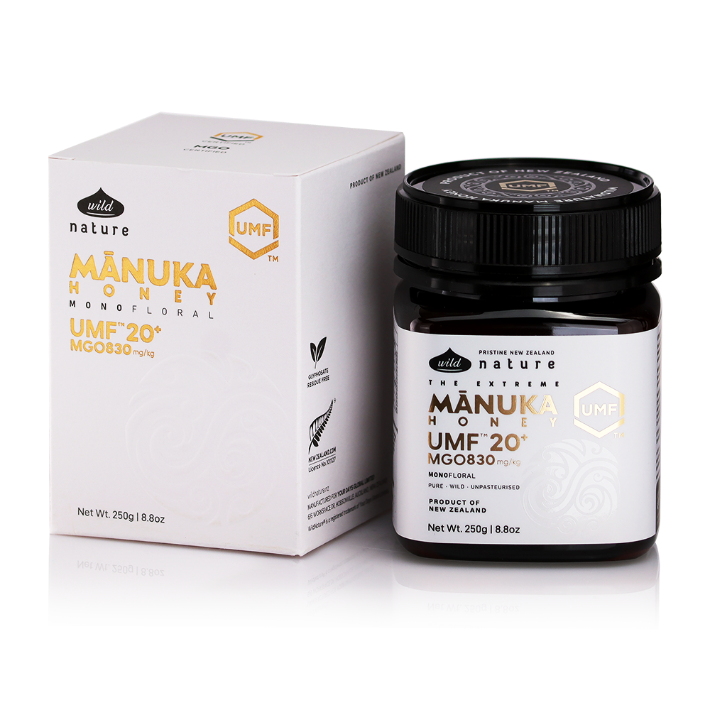 와일드네이처 뉴질랜드 마누카꿀 UMF20+ (MGO830+), 1개, 250g 75,900원